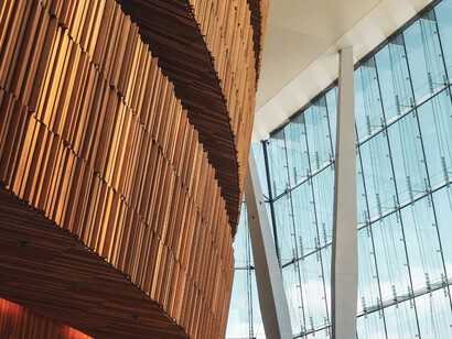 The Oslo Opera House (Norwegian: Operahuset) serves as the home of the Norwegian National Opera and Ballet and is Norway’s official national opera house