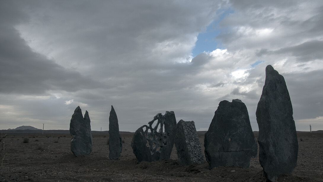 Barbad Golshiri
Cenotaph of Arin Mirkan, 2014–15
Color digital print, 11 3/4 x 17 3/4 in.
Courtesy the artist and Aaran Gallery, Tehran