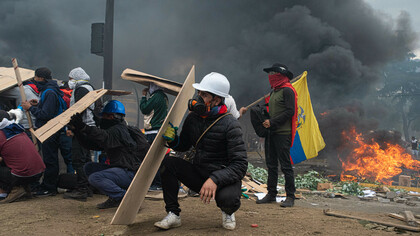 Protestas en Ecuador