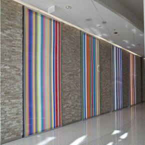 Walead Beshty RxArt Project for AIMMC, Exhibition view. Courtesy of RxArt