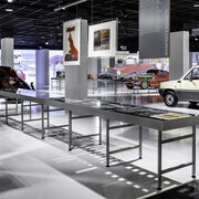 125 times Fiat. Modernity through Fiat imagery, exhibition view. Courtesy of Museo Nazionale dell’Automobile