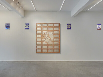 Domenico Bianchi. Courtesy of Ronchini Gallery