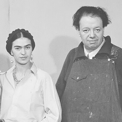 Frida Kahlo y Diego Rivera