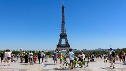 Eiffel Tower, View from the Esplanade