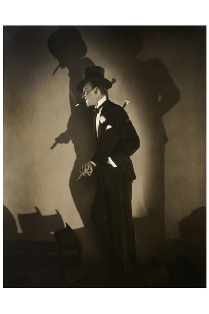 Edward Steichen, Fred Astaire In Top Hat, 1927, courtesy of Huxley-Parlour Gallery/Osborne Samuel
