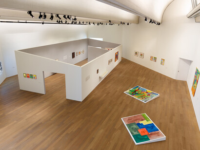 Etel Adnan et les modernes. Courtesy of Mudam Luxembourg