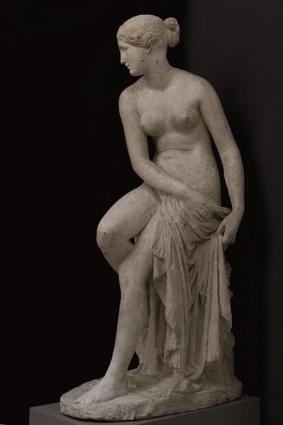 Lorenzo Bartolini (Savignano di Prato, 1777 – Firenze, 1850) Ninfa dell’Arno (Arnina) post 1825 calco in gesso. Firenze, Galleria dell’Accademia
