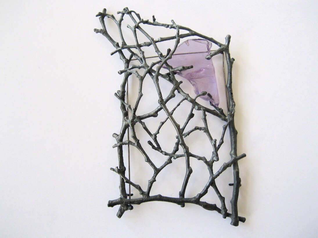 Georg Dobler, "Mondrian" brooch, 2013. Courtesy of Gallery Loupe