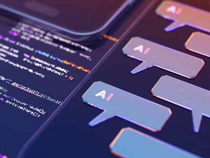  Representing the evolution of artificial intelligence, enhancing user interactions through advanced digital systems
