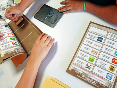 Votando en las presidenciales mexicanas