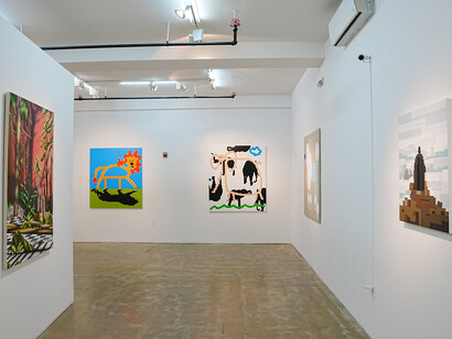 Various artists, Graphic serendipity, exhibition view. Courtesy of GR Gallery
