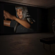 Priyageetha Dia, salt, exhibition view. Courtesy of Gertrude Contemporary