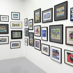 Leslie Laskey, installation view. Courtesy of Bruno David