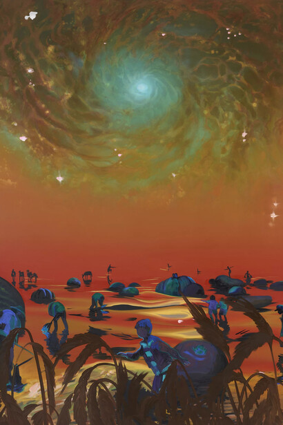 Yifan Jiang, Harvest, 2024. Courtesy of Pace Gallery
