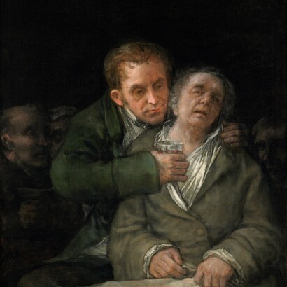 Francisco Goya, "Goya curato dal dottor Arrieta", 1820, Minneapolis Institute of Art, Minneapolis, Usa
