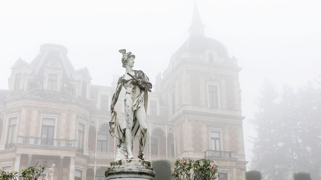 Hermesvilla, Ausstellungansicht. Mit freundlicher Genehmigung des Musa Museums