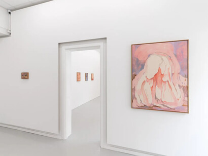 Pauline Fransson, Den blottade jorden (The bared Earth), exhibition view. Courtesy of Bricks Gallery