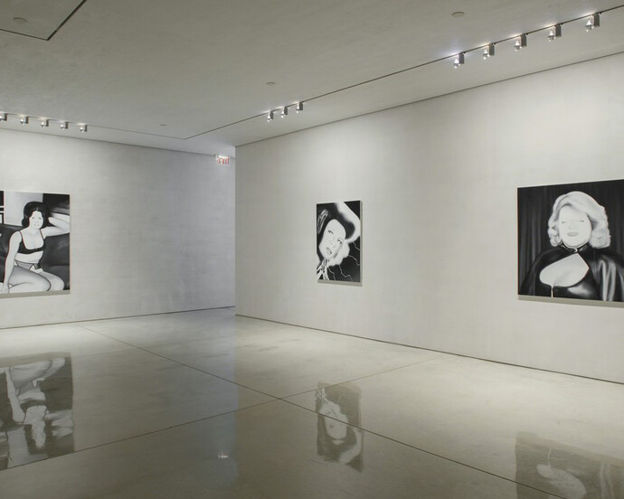 Tomoo Gokita, Exhibition view. Courtesy of Mary Boone Gallery