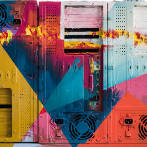 Jessica Stockholder. Courtesy of The Contemporary Austin