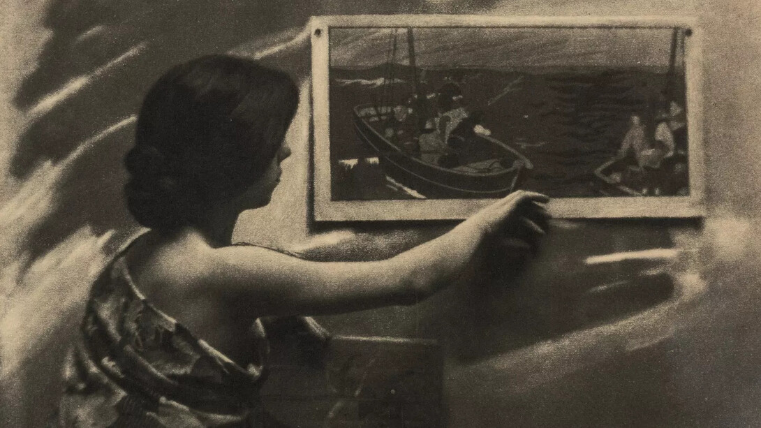 Céline Laguarde, L’affiche, 1904. Cortesía del Musée d’Orsay