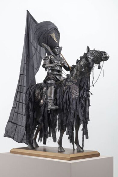 Hew Locke, Ambassador 4, 2022. Courtesy of the Museum of Fine Arts