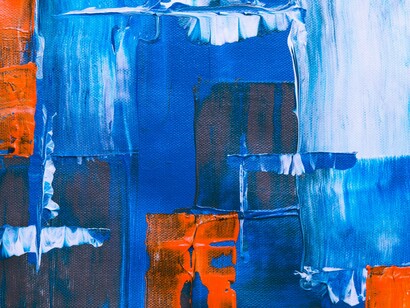 A painting aiming to symbolize the creativity of the artist