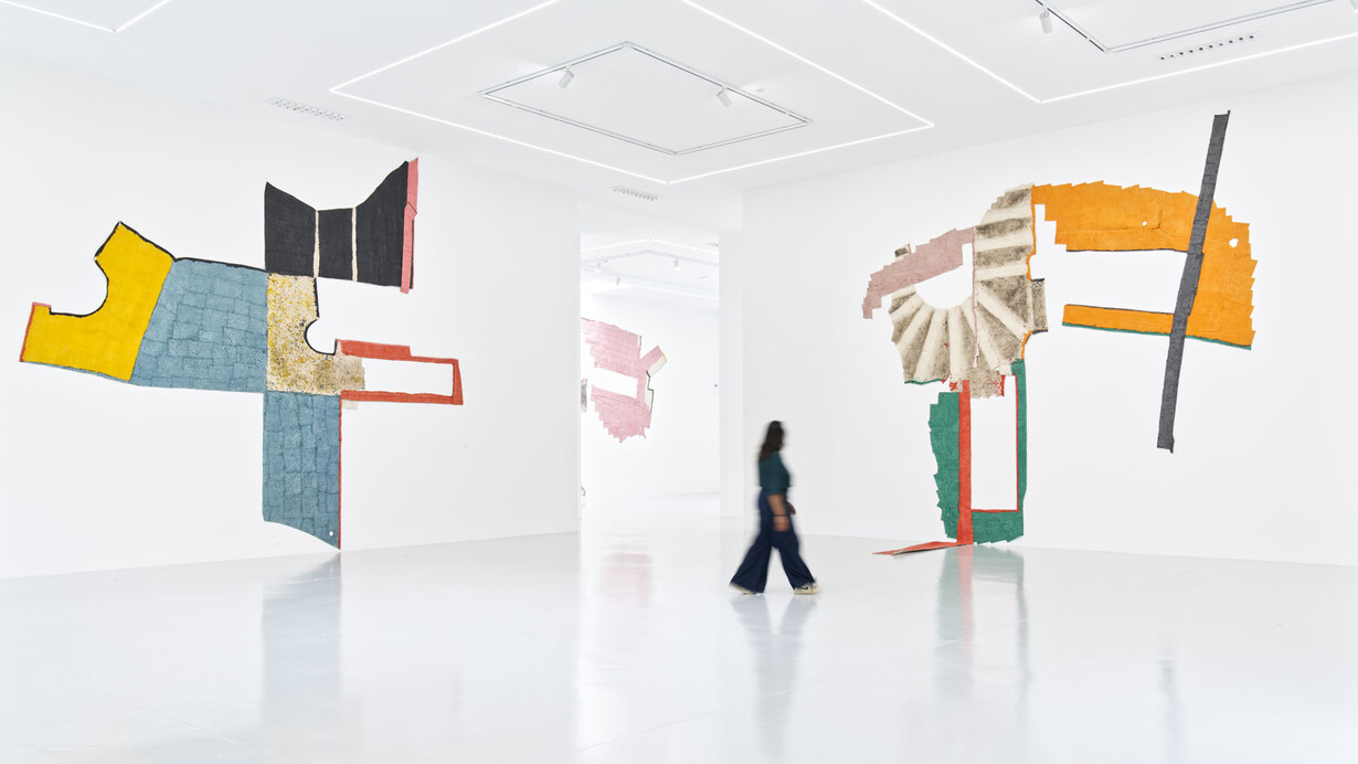 Max Charvolen, Shifting spaces, vue d’exposition. Avec l’aimable autorisation de Ceysson & Bénétière