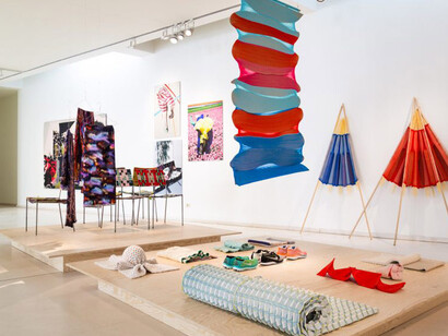 Plain, Purl, Exhibition view. Courtesy of Design museum Gent