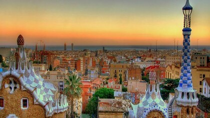 Park Güell, the fantasy world created by Gaudí