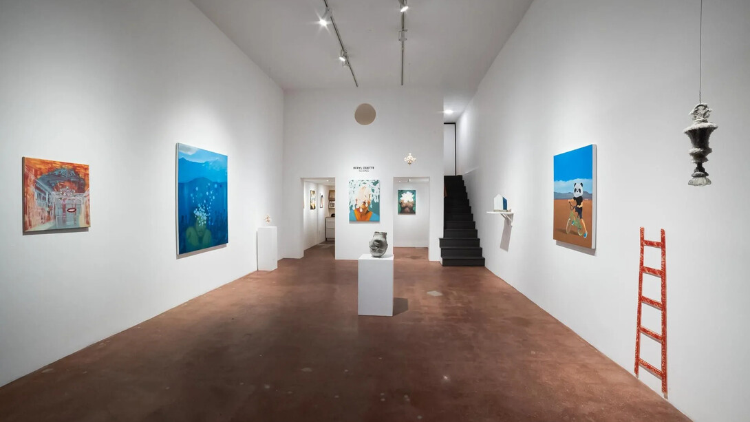 Beryl Odette, Seaing, exhibition view. Courtesy of Track 16 Gallery