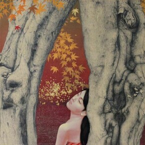 Kyosuke Tchinai, Érable, 50cm x 72cm , © Kyosuke Tchinai and Gallery Elena Shchukina