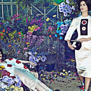 Steven Klein, Toxic bloom (detail), 2012. © Steven Klein / Courtesy of Staley-Wise
Gallery, New York