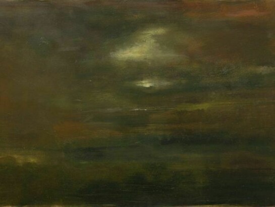 Berthot, Jake, Allegheny, 2012, Oil on Linen, 30 1/2 x 46 5/8 inches, 77.47 x 118.43 cm