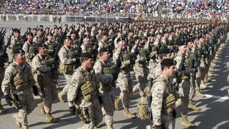 Militares chilenos