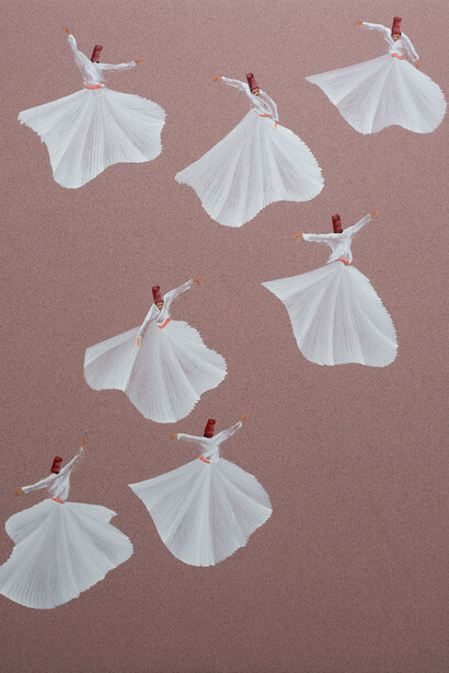Aldo Mondino, Turcata (detail), 2004. Courtesy of Galleria de’ Foscherari
