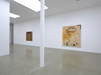 Antoni Tàpies. Revulsion and Desire, Exhibition view. Courtesy of Timothy Taylor