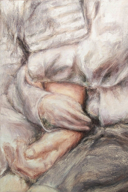 Chan King Long, Clinging 捉緊 (detail), 2026. Courtesy of Contemporary by Angela Li