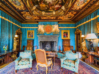 Interno di Hearst Castle, California (USA)