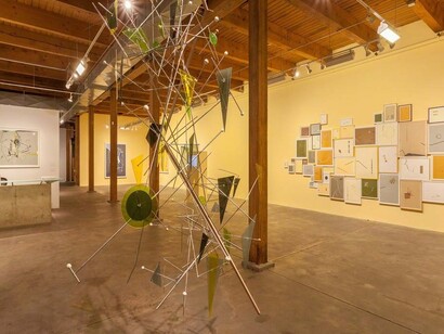 Dannielle Tegeder, Exhibition view. Courtesy of Carrie Secrist Gallery