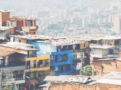 Favela da grande São Paulo, Brasil