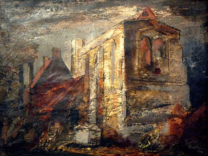 John Piper, Great Goxhill, Lincolnshire 