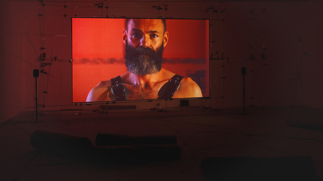 Patrick Staff, The Foundation (2015) Installation view, Chisenhale Gallery, 2015. Commissioned by Chisenhale Gallery, London; Spike Island, Bristol; Institute of Modern Art, Brisbane; and Contemporary Art Gallery, Vancouver. Co-produced by Chisenhale Gallery, London and Spike Island, Bristol. Courtesy the artist. Photo: Andy Keate