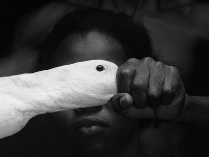 Odé, 1989, platinum print, cm 40x40 