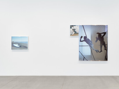 Tyler Mitchell, Ghost images, exhibition view. Courtesy of Gagosian Gallery