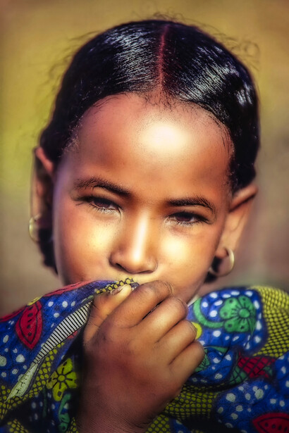 Niger – Ritratto di ragazza tuareg, foto Sergio Pessolano
