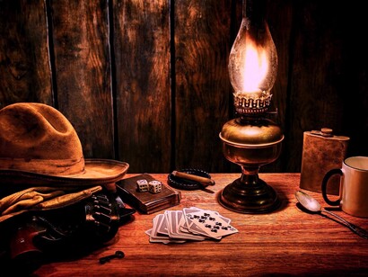 The Flame says it all. Welcome to Abor Country, the spirit of India's first Cowboy Ranch