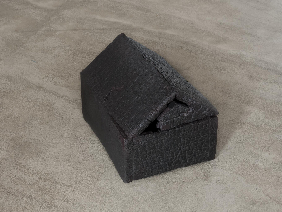 Joel Shapiro, Untitled, 2013, Cast iron, 2 parts, 20 x 21 x 27,3 cm, 7 7/8 x 8 1/4 x 10 3/4 inches © Joel Shapiro, Courtesy of the artist and Almine Rech Gallery
