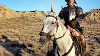 Imagen de la película "Lost in La Mancha" (2002) de Keith Fulton y Louis Pepe