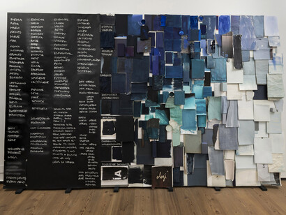 Lourdes Castro Cerón, Loose leaves, exhibition view. Courtesy of Gallery Rafael Pérez Hernando