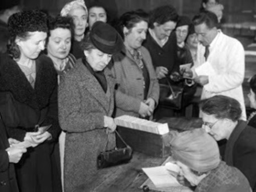 Le donne italiane votarono per la prima volta alle elezioni amministrative del 10 marzo 1946